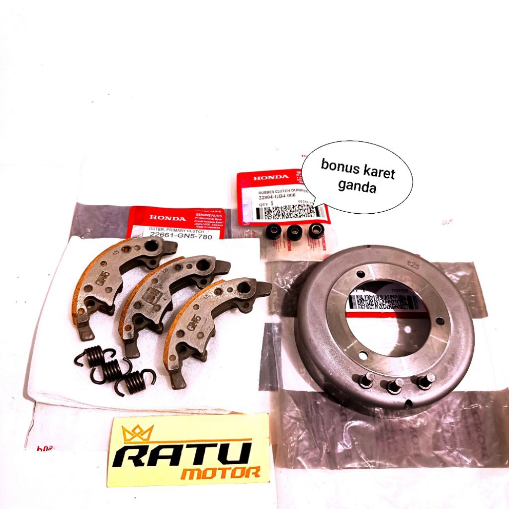 KAMPAS GANDA + MANGKOK GANDA  SUPRA X LAMA GRAND ASTREA