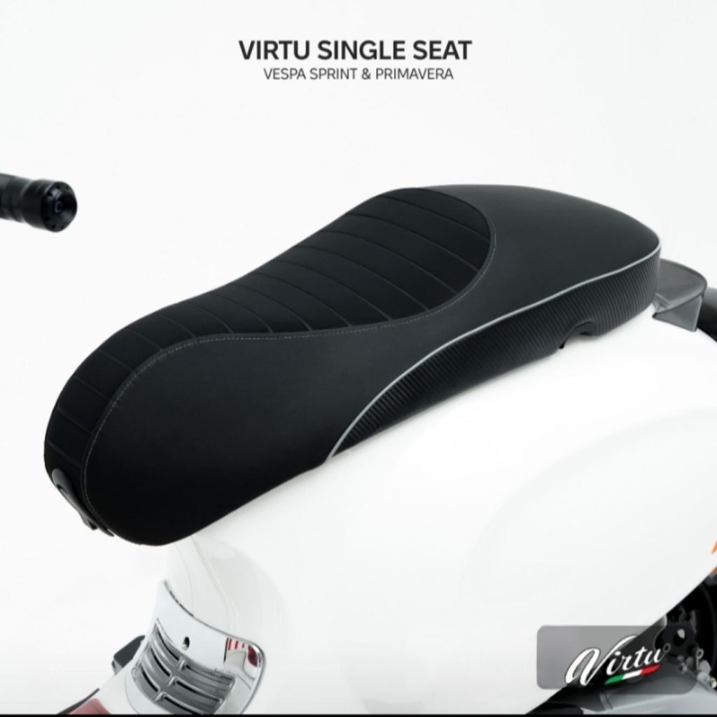 VIRTU Saddle Jok Single Seat Vespa Sprint Primavera