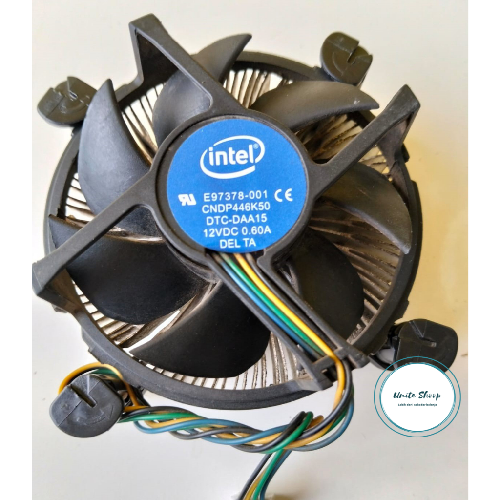 Fan Heatsink Intel Original – Cooler CPU Bekas Normal