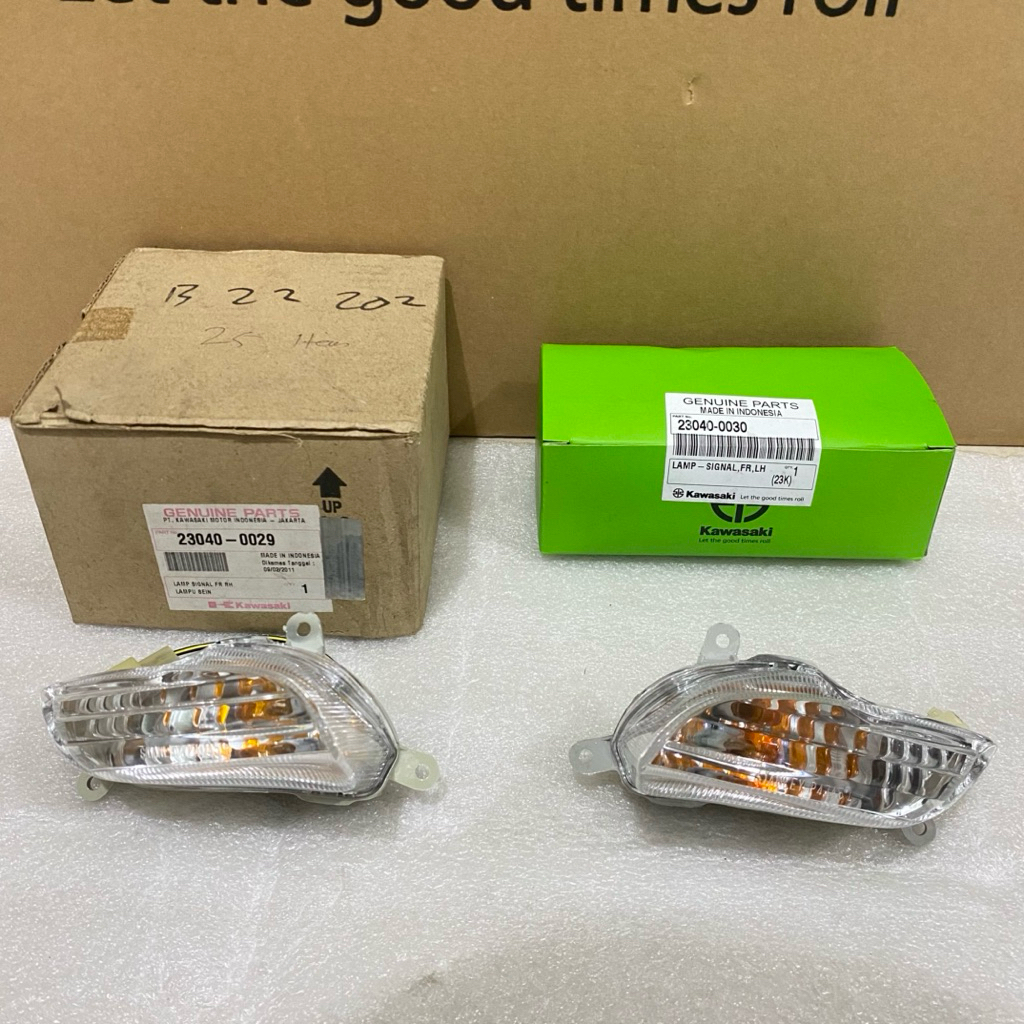Lampu sen sein kawasaki zx130