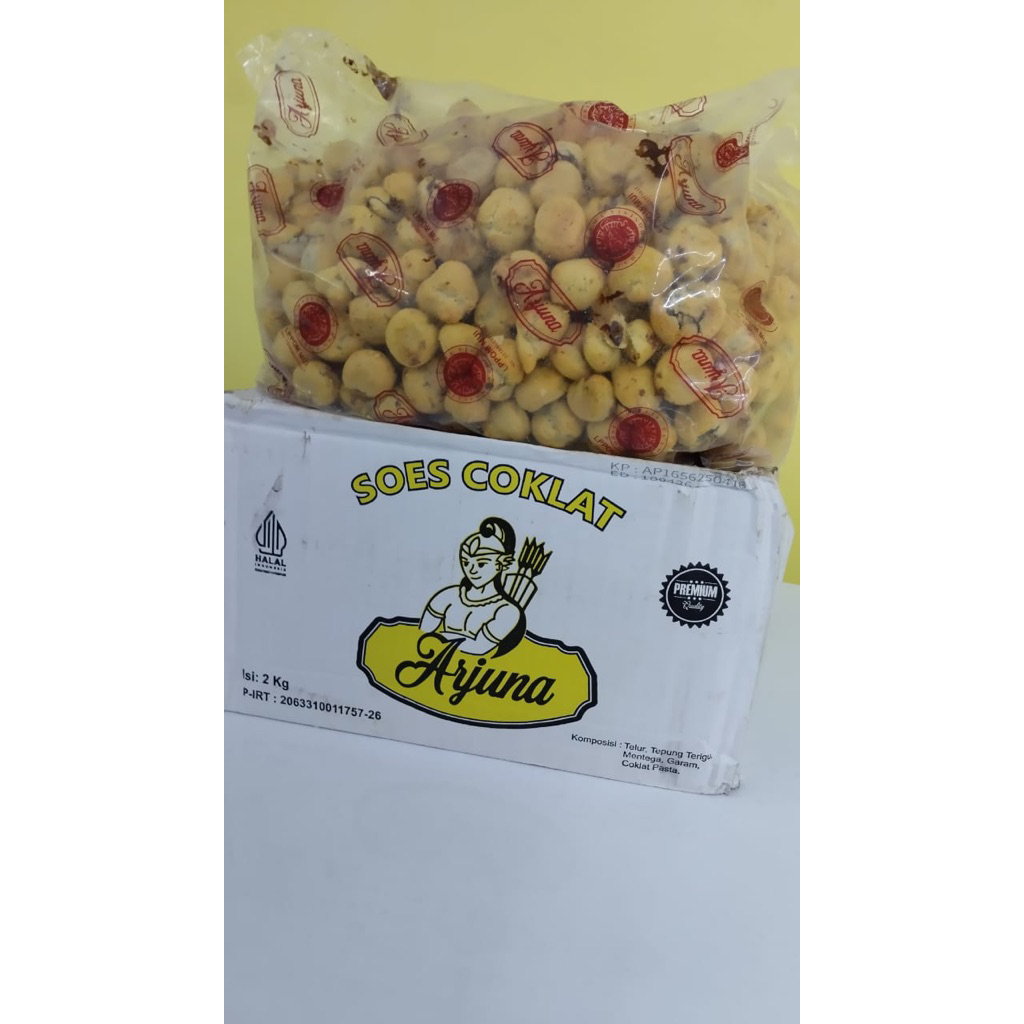 Kue Soes Coklat 1KG dan 2KG Arjuna