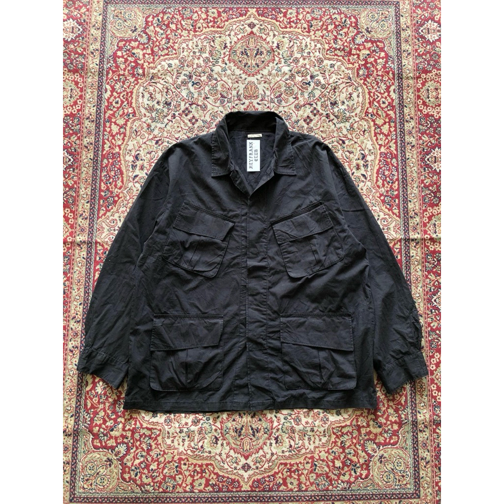 Gu jungle military slant pocket jacket Vintage Military jungle slant pocket jacket H595