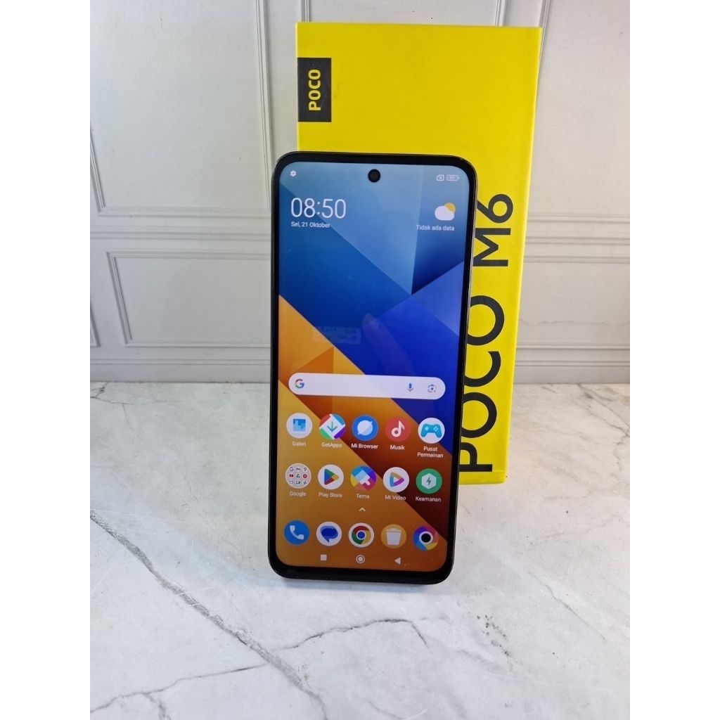 Poco M6 NFC Ram 8/256 second Resmi