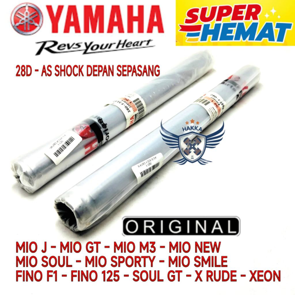 28D AS SHOCK DEPAN ASLI YAMAHA MIO J,AS SHOCK DEPAN ASLI YAMAHA MIO GT,AS SHOCK DEPAN ASLI YAMAHA MI