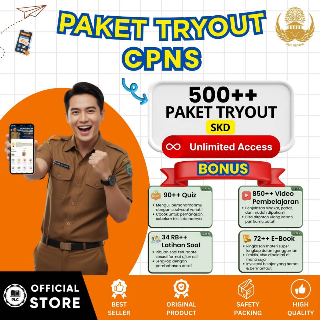 PLC - Tryout Online CPNS 2026 – Aplikasi CAT Online, Tryout & Akun Belajar Lengkap