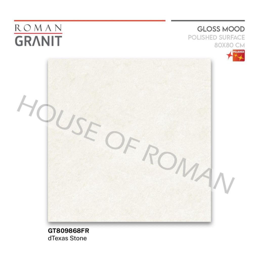Roman Granit Gt809868FR dTexas Stone 80x80 Kw1