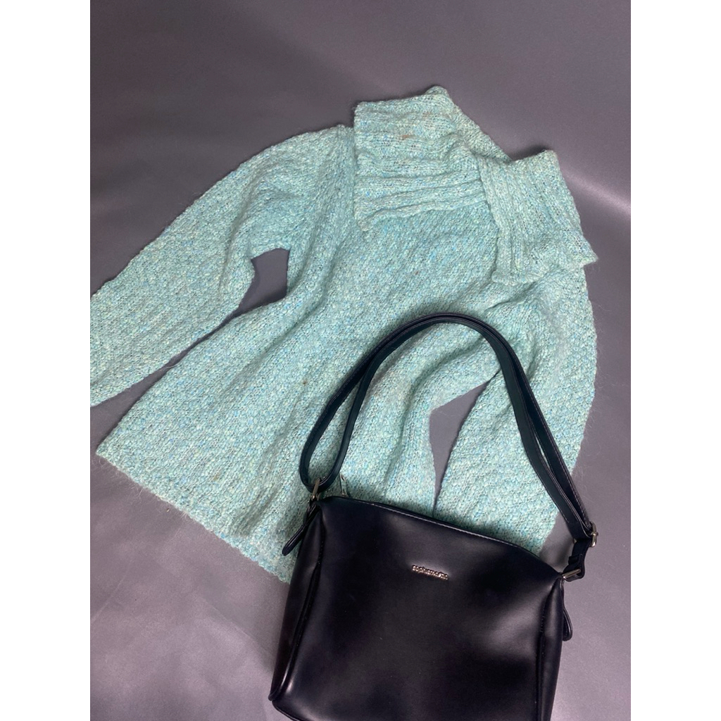 blouse tweed preloved