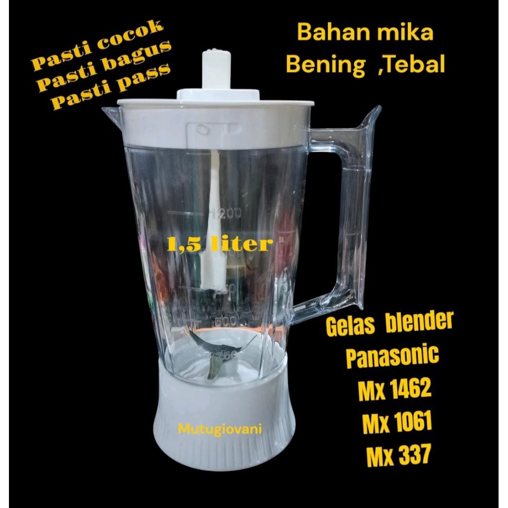 gelas Blender Panasonic set