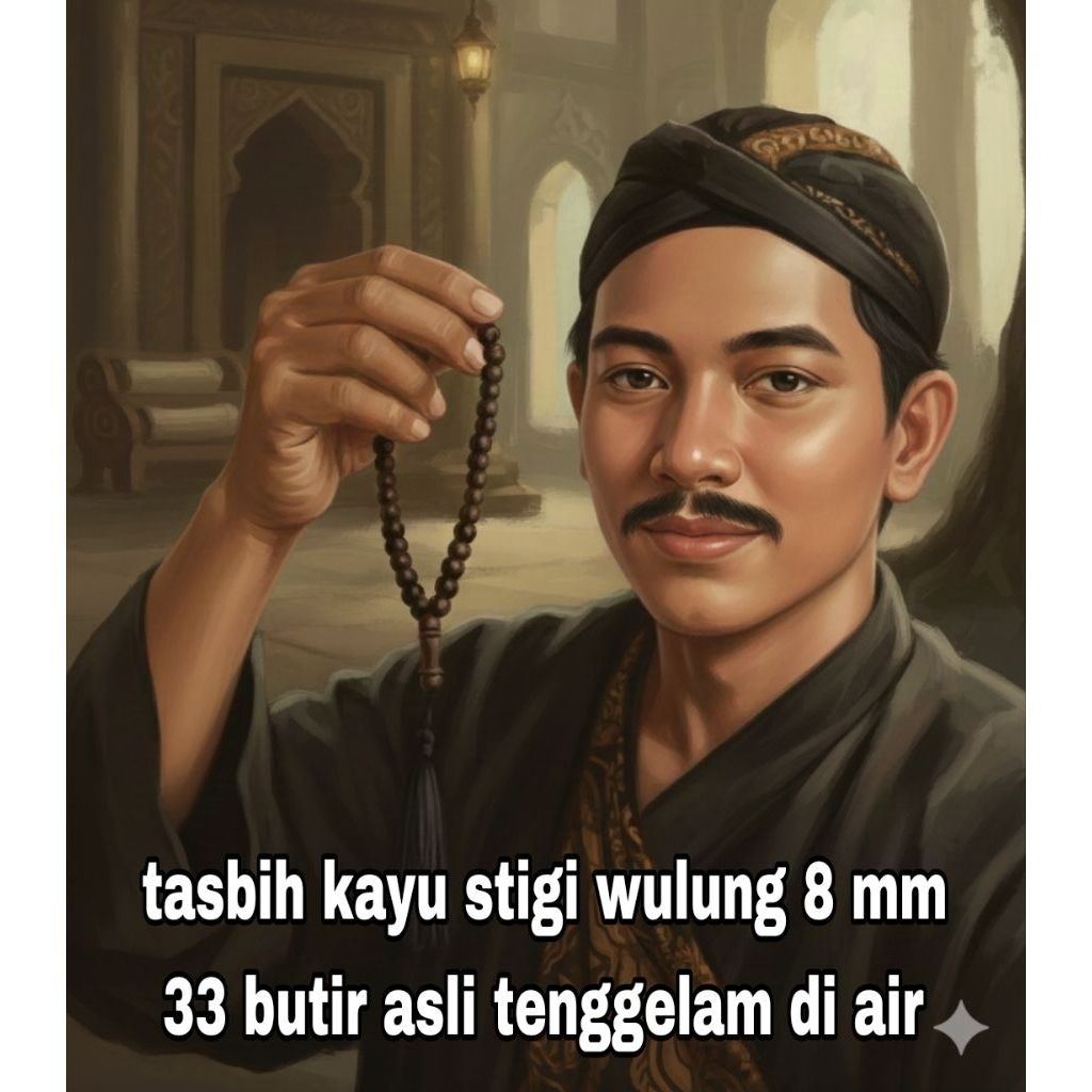 tasbih kayu stigi wulung 33 butir terbaik