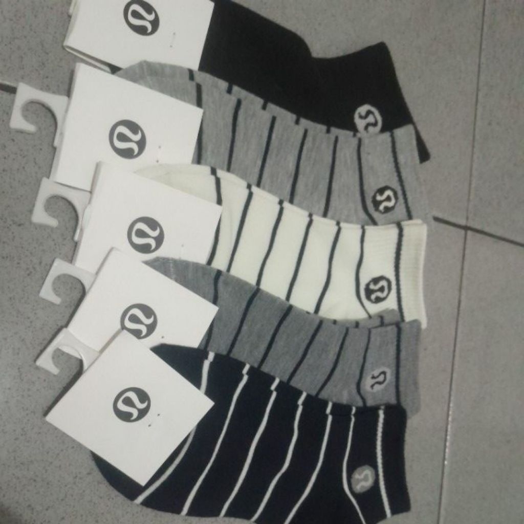 Kaos Kaki Lulu LEMON Original Isi 5 Pcs