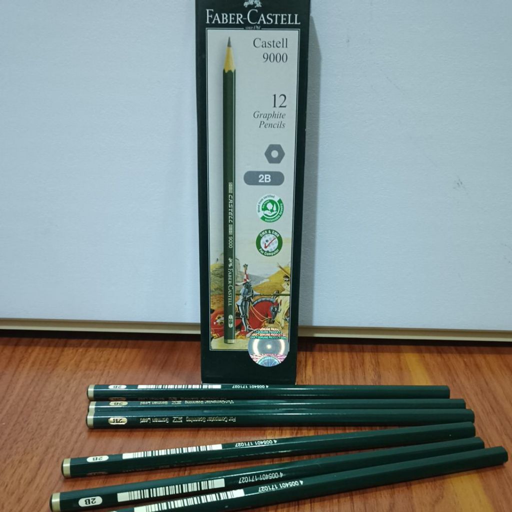 Faber castell pensil 2b||pensil 2b faber castell original(1pak)