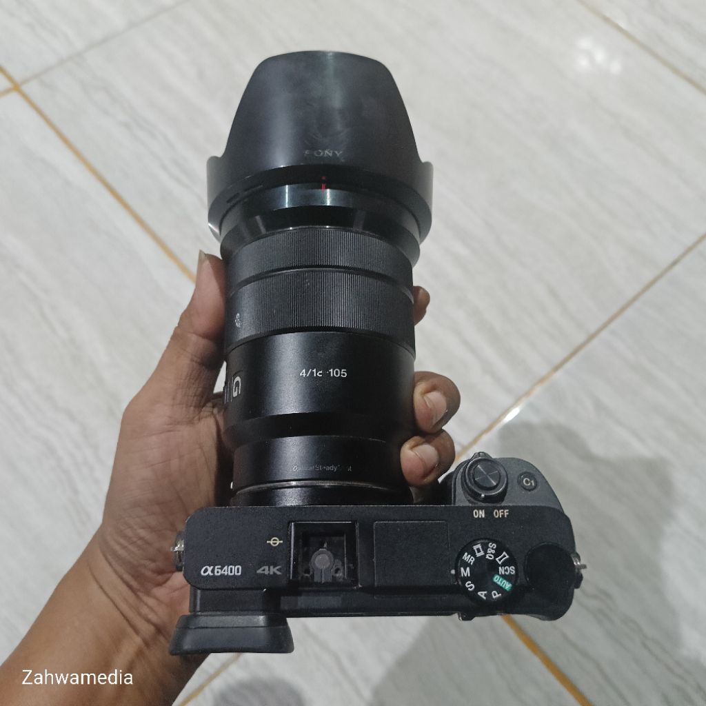 sony a6400 komplit dus lensa 18 105 komplit dus