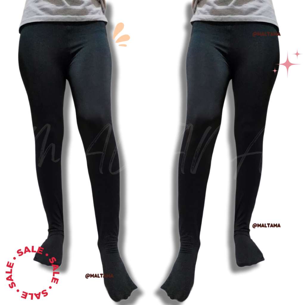 Legging Wudhu Polos Wanita/Legging Wudhu Dalaman Gamis Rok
