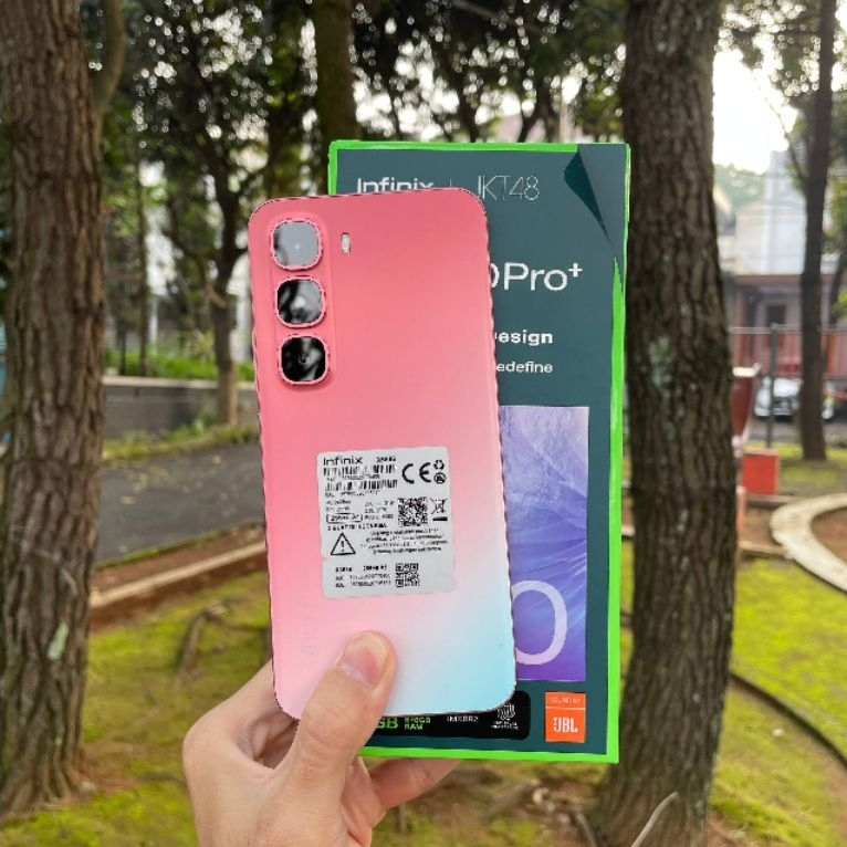 Infinix Hot 60 Pro Plus 8/256GB Coral Garansi Resmi Second Mulus Seperti Baru