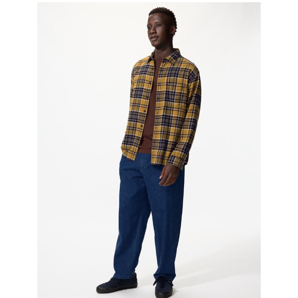 UNIQLO SALE  Kemeja Flannel Pria Original Look Casual