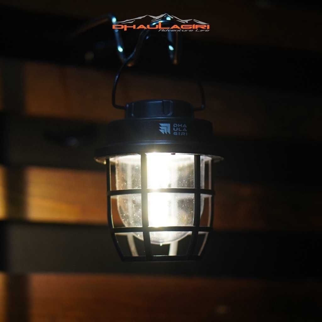 Dhaulagiri vintage lamp lampu gantung outdoor - lampu tenda senter headlamp classic unik jadul perto