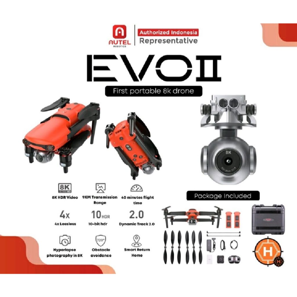 Mini Drone E88 4K – Drone Lipat RC Kamera HD untuk Pemula Selfie