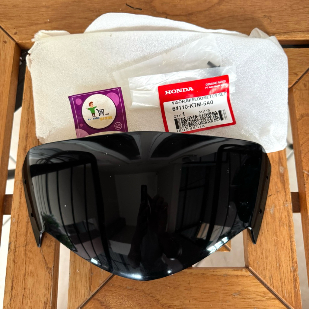 Visor Winshield Topi Supra X 125  Supra X125 Lama Old Original AHM 64110-KTM-5A0