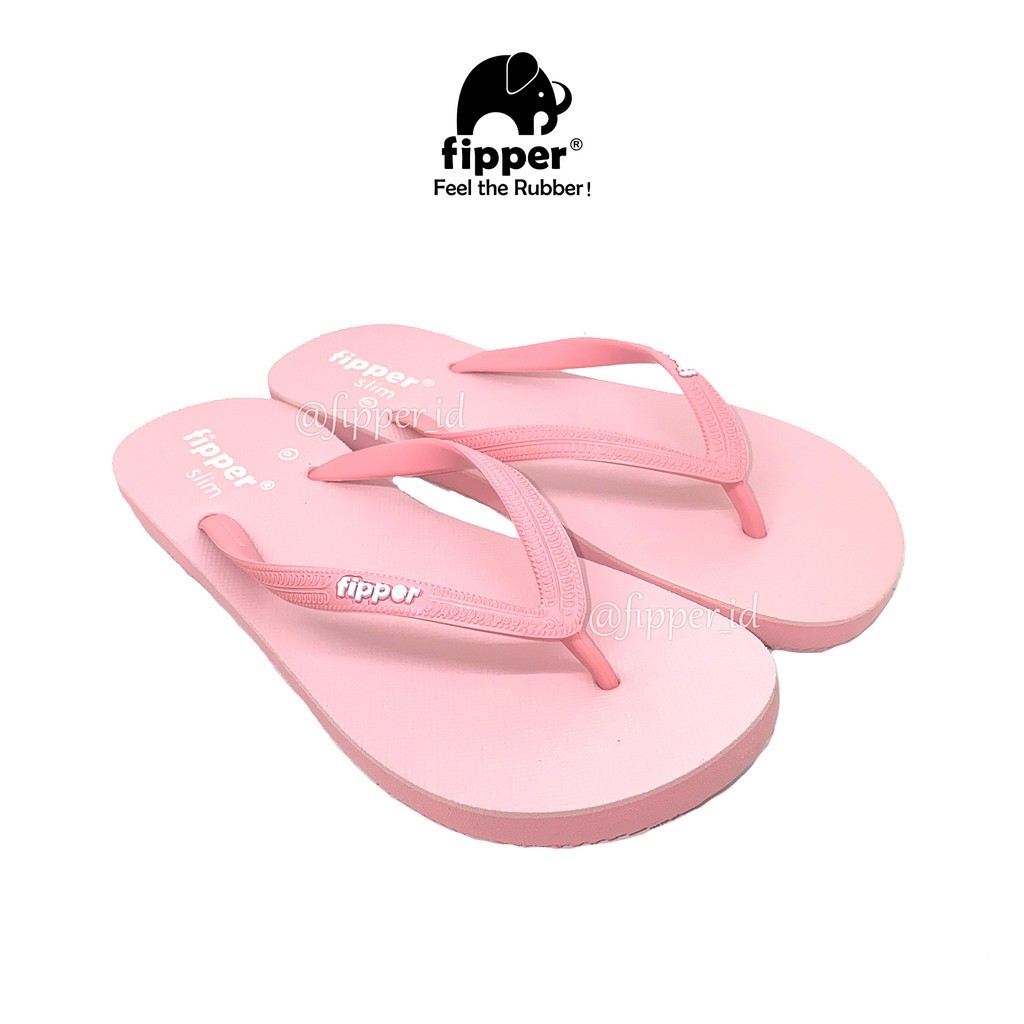 Fipper Slim - Pink Cherub/Pink Moment - Sandal Jepit Wanita/Perempuan