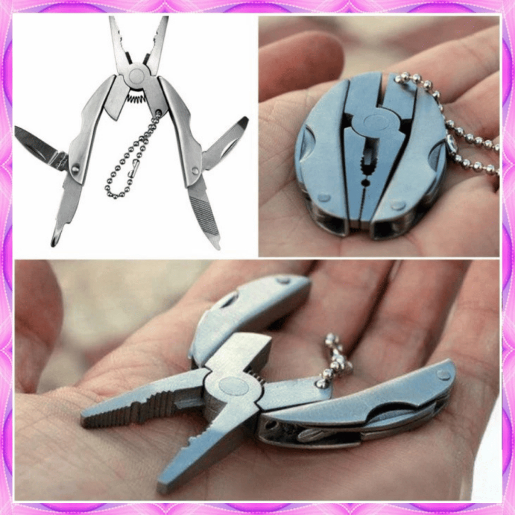 Tang Lipat / Tang EDC Portable Multifungsi Stainless Steel Tang Mini/Survival Tool-COD