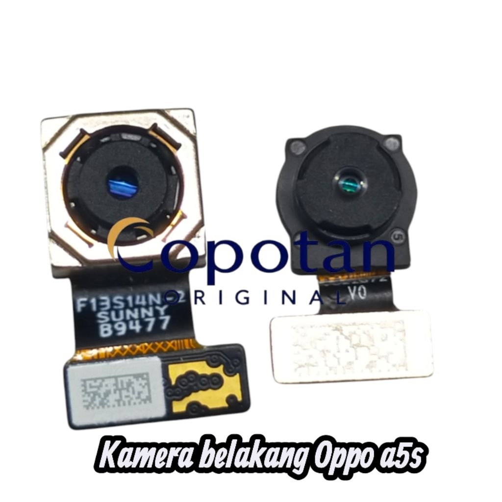 kamera belakang Oppo a5s copotan