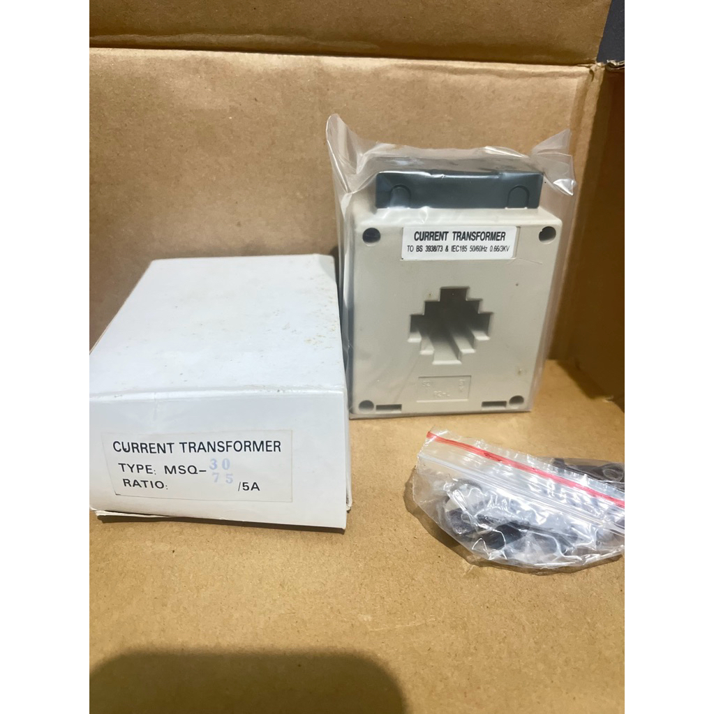 Current Transformer 75A CT 75/5A MSQ30 CT