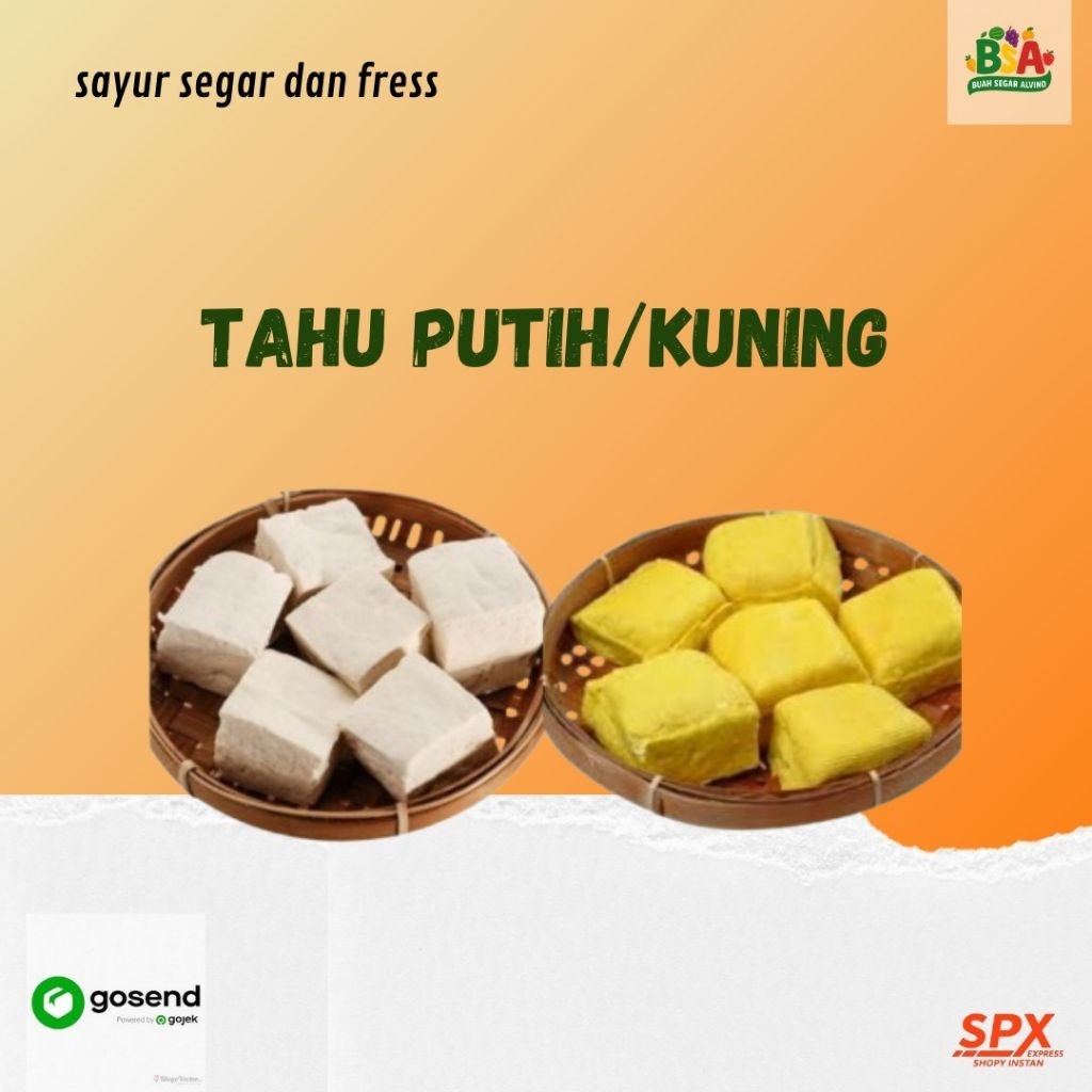 TAHU KUNING/PUTIH SEGAR BANDUNG