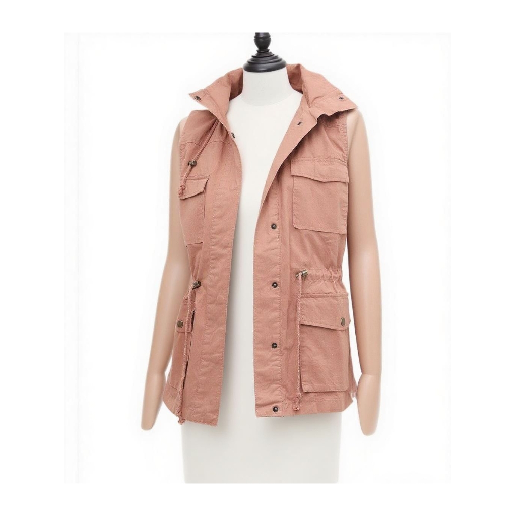 Vest (Rompi) Atasan Wanita Pink [ PL ]