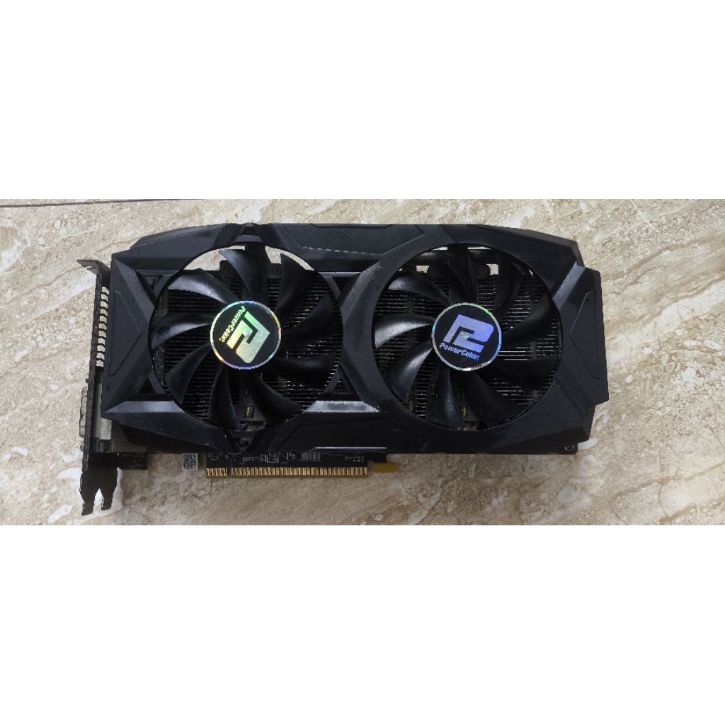 RX 580 8GB DDR5 Rusak Bekas no display fan muter