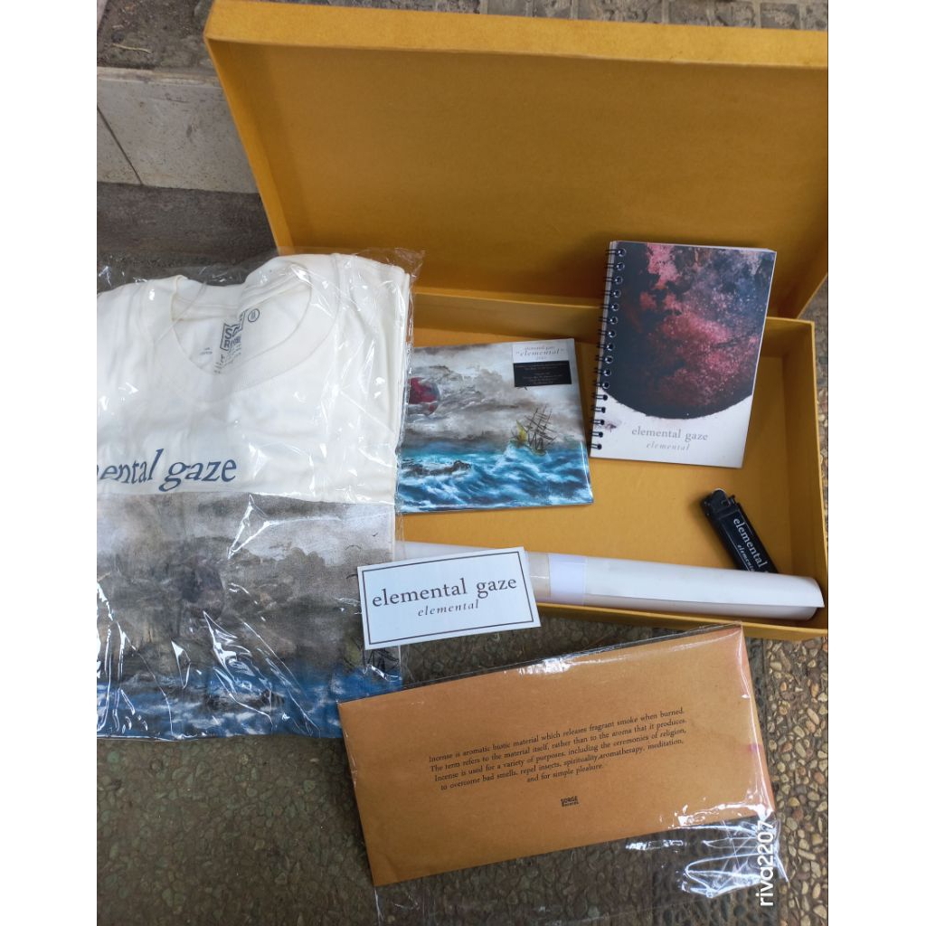 boxset elemental gaze - elemental album boxset
