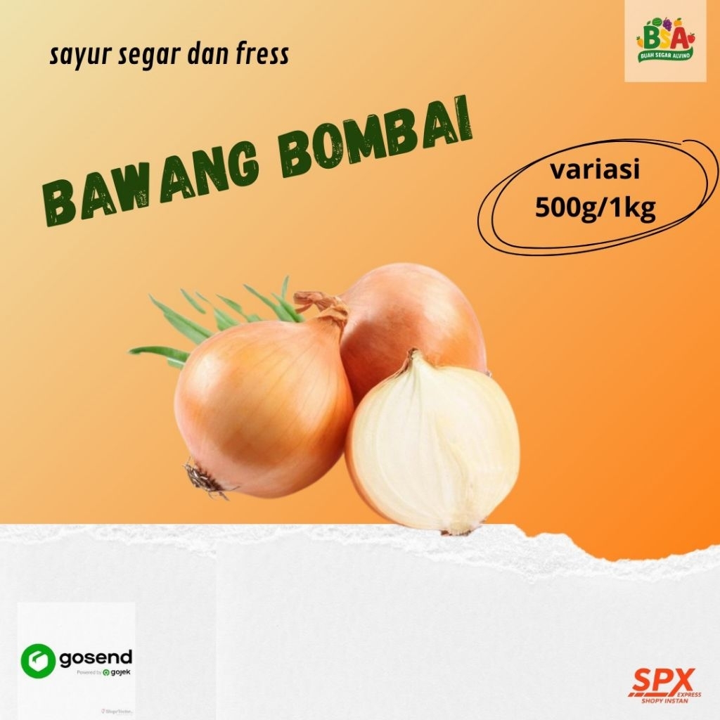 BAWANG BOMBAY SEGAR BANDUNG
