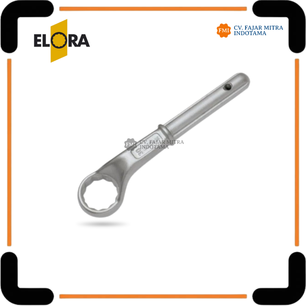 Kunci Ring Pas/Construction Ring Spanner ELORA 85-75 MM Kunci Ring Pas Konstruksi/Tool Kit Besar