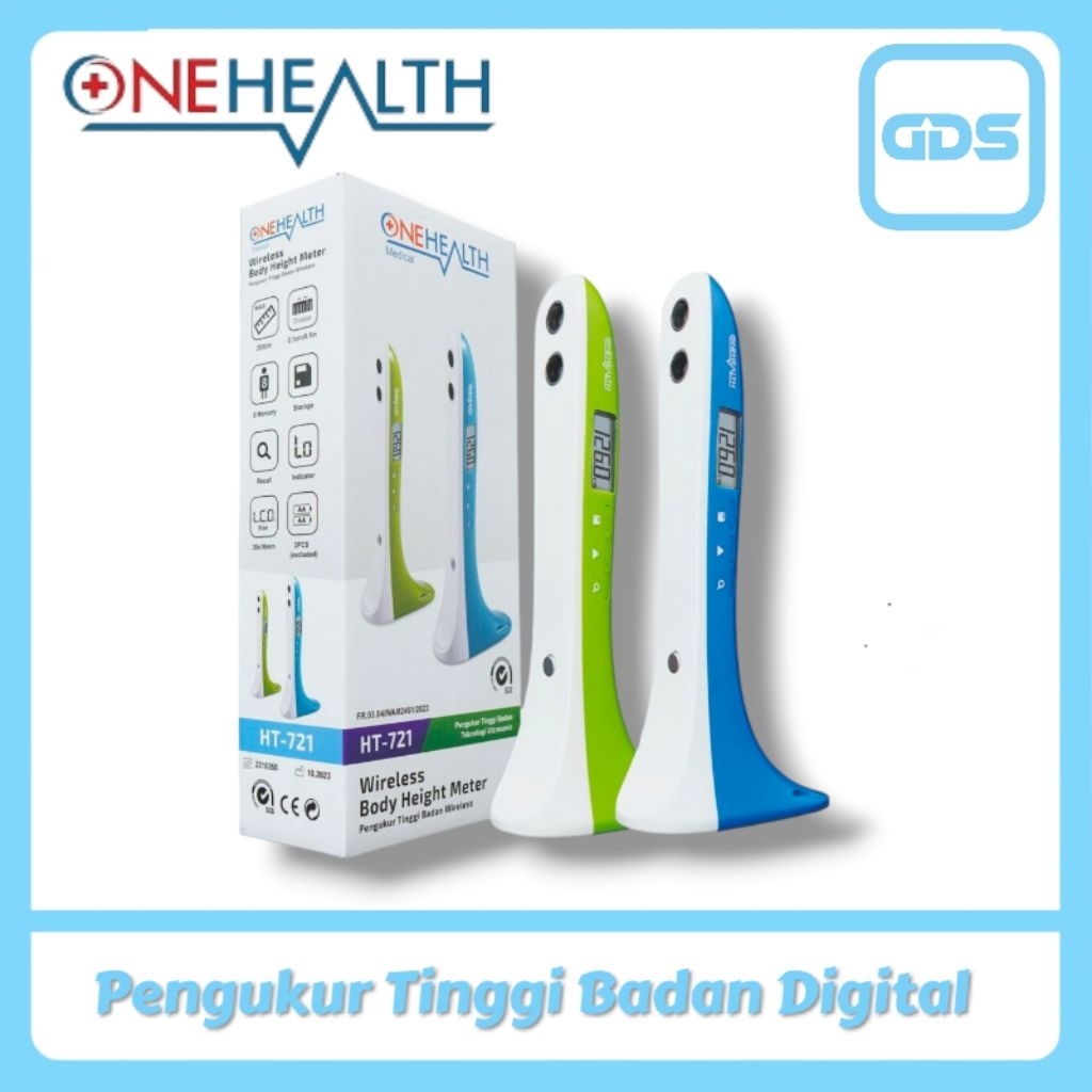 Pengukur Tinggi Badan Wireless HT 721  Ukur Tinggi Badan Digital  Pengukur Tinggi Badan Wireless
