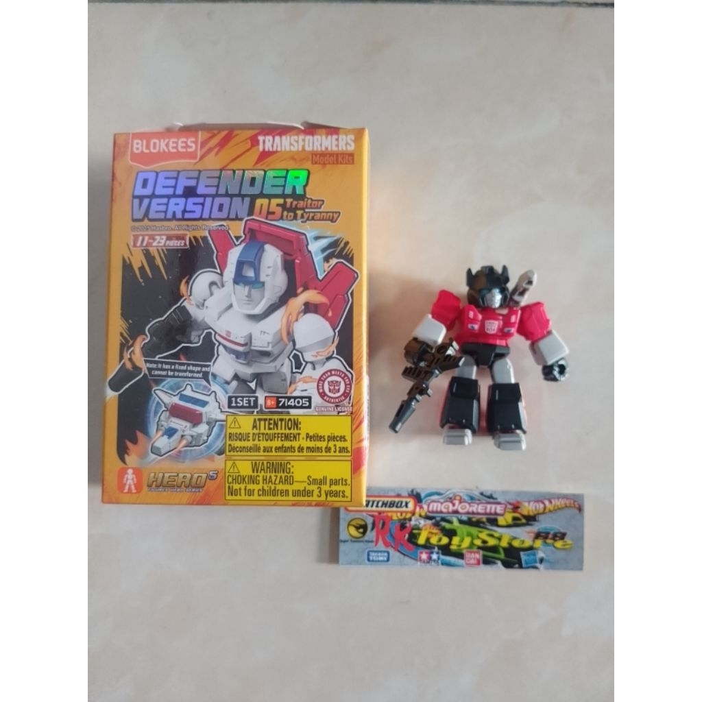 blokees Transformers defender version 05 sideswipe