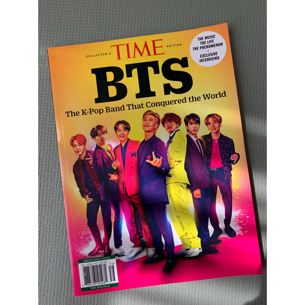 Majalah Time edisi BTS collector
