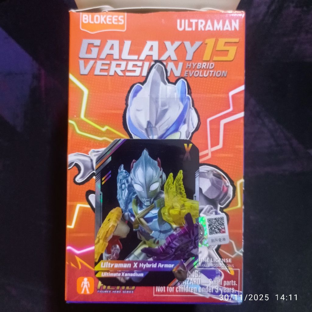 Blokees Ultraman galaxy version 15 Ultraman X Hybrid Armor (Secret)