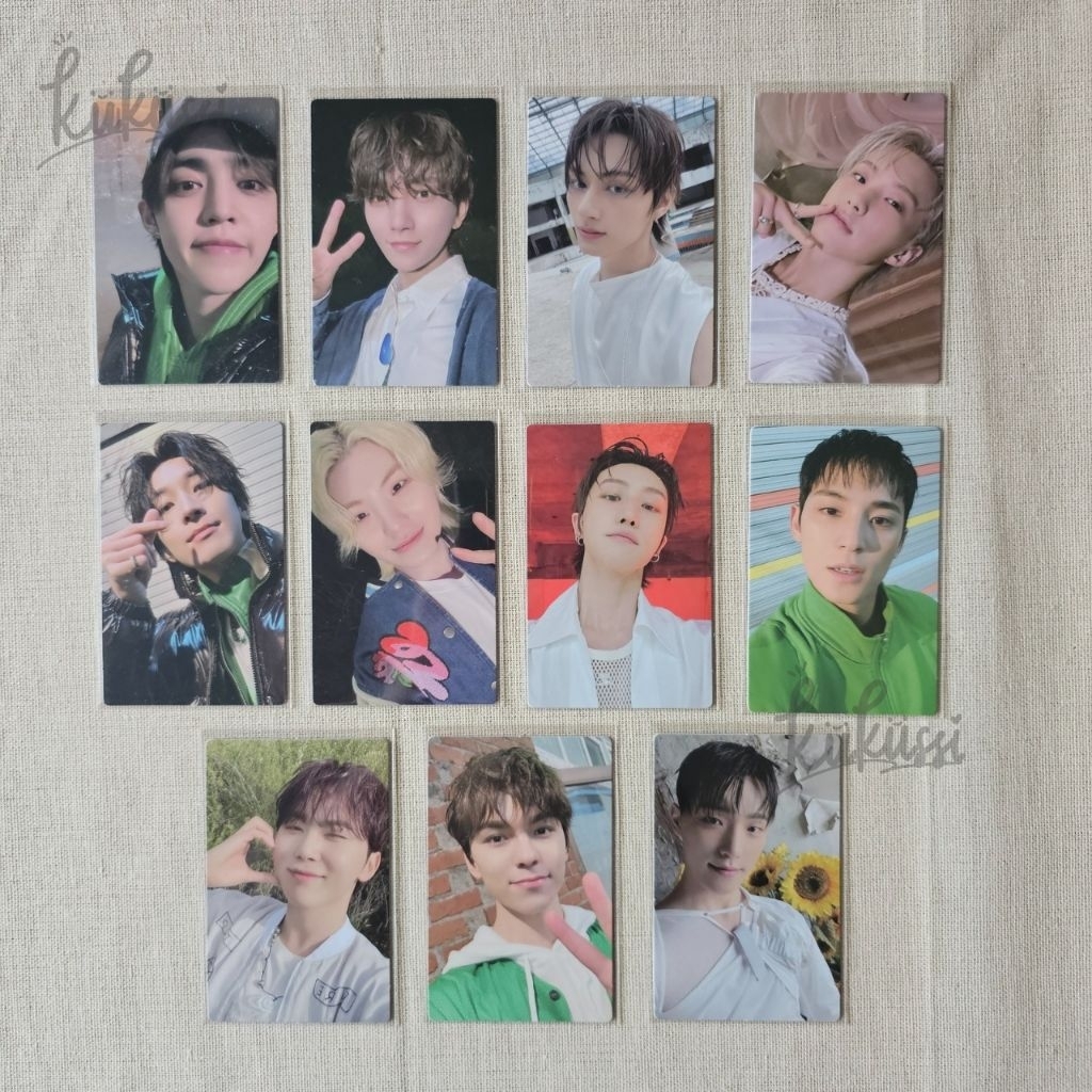 [TAKE ALL] Photocard Seventeen Carat Membership Kit 2024 Bongbongee Scoups Joshua Jun Hoshi Wonwoo W