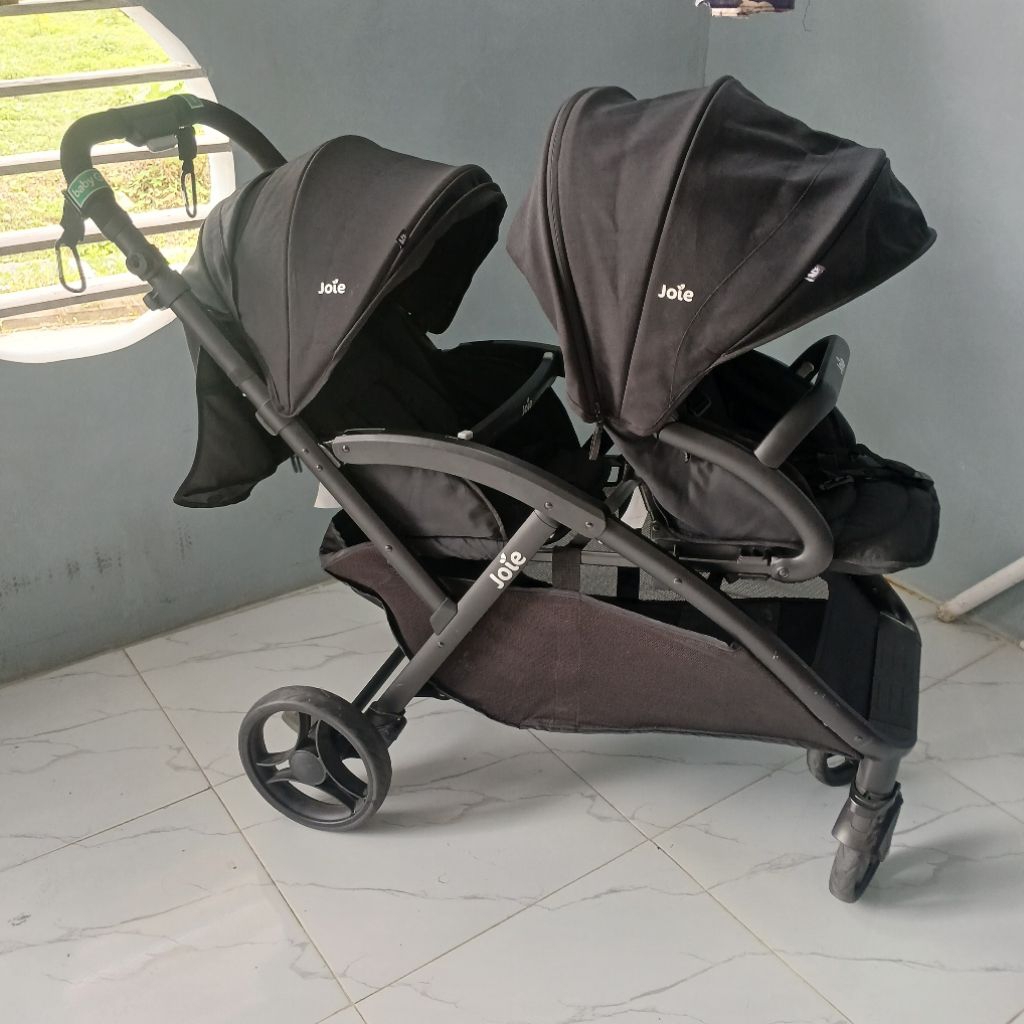 PRELOVED STROLLER JOIE EVALITE DUO, STROLLER BAYI TANDEM, STROLLER JOIE TANDEM,BAYI KEMBAR