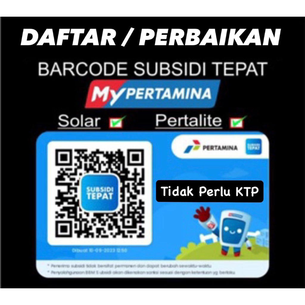 Barcode My Pertamina | Daftar Baru | Barcode Pertamina Resmi Proses Cepattt