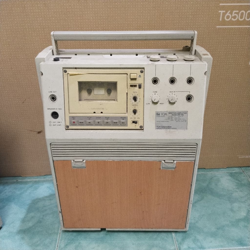 TOA Meeting Amplifier ZW-780 (Bekas / Apa Adanya)buat koleksi