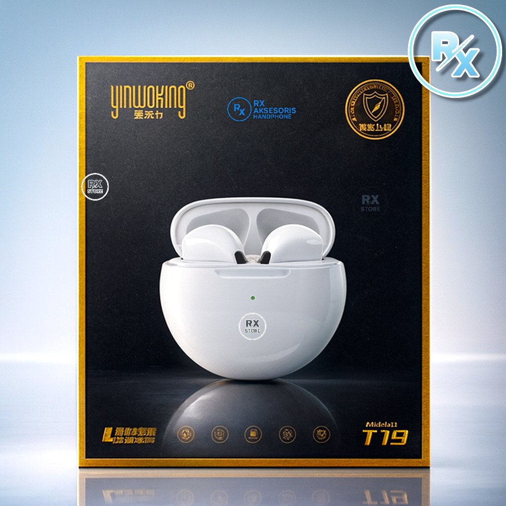 [ YWX-TWS T19 ] Wireless Bluetooth Earphones TWS T19 YINWOXING Headset BT