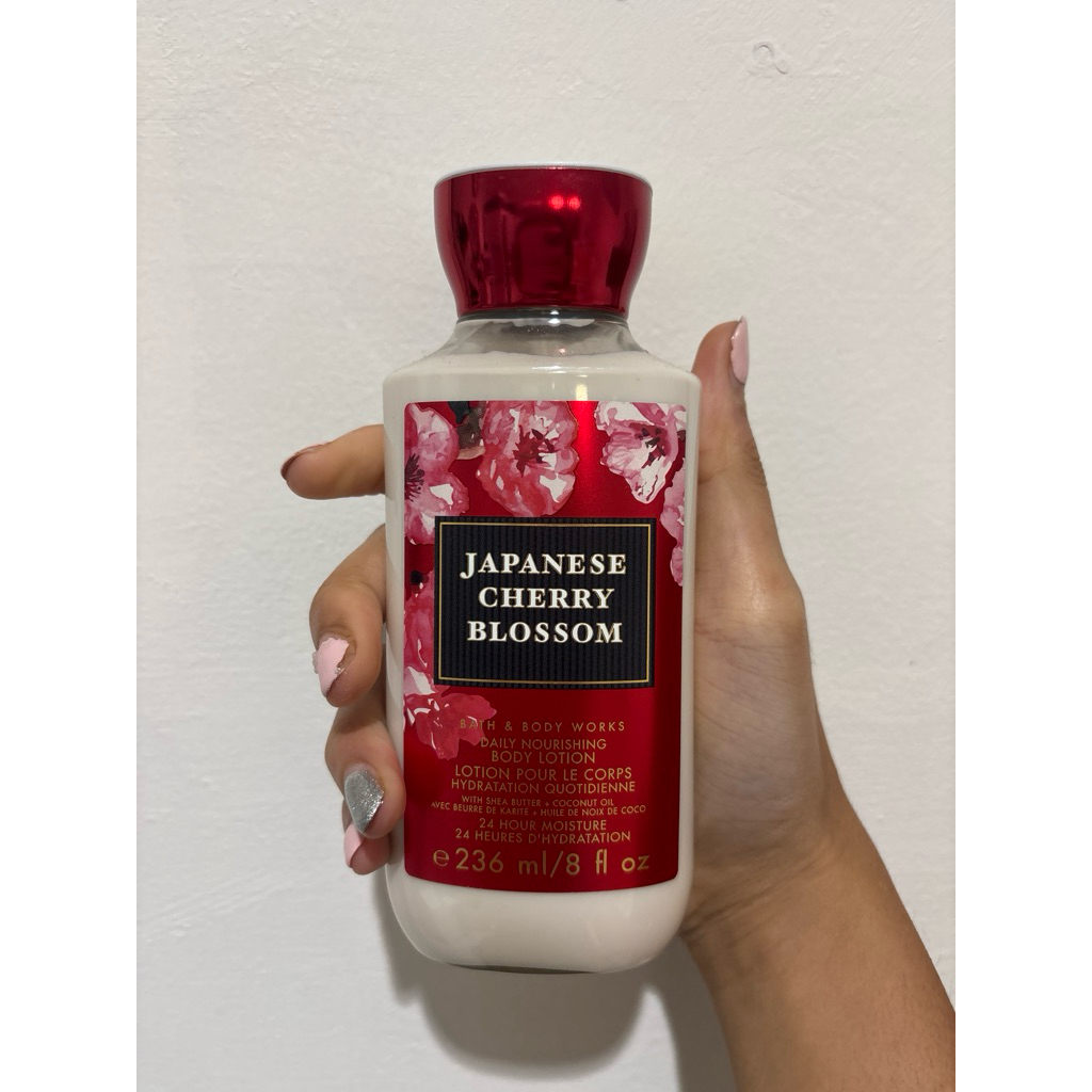 Japanese Cherry Blossom Lotion 236Ml BBW Ori