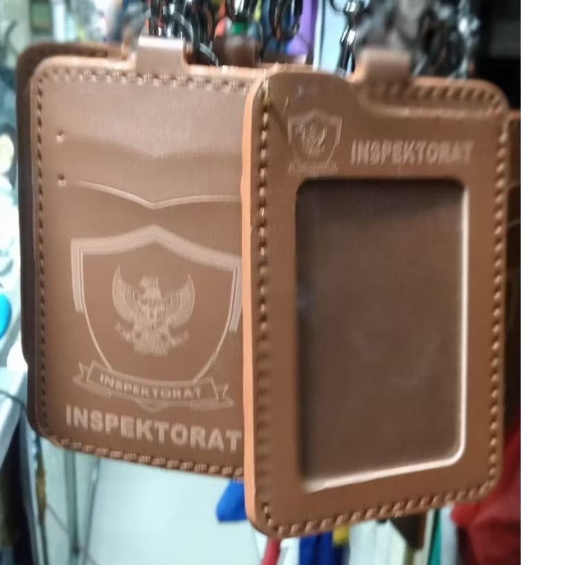 lanyard id card INSPEKTOR gantungan+dompet id card INSPEKTOR Bahan kualitas tinggi