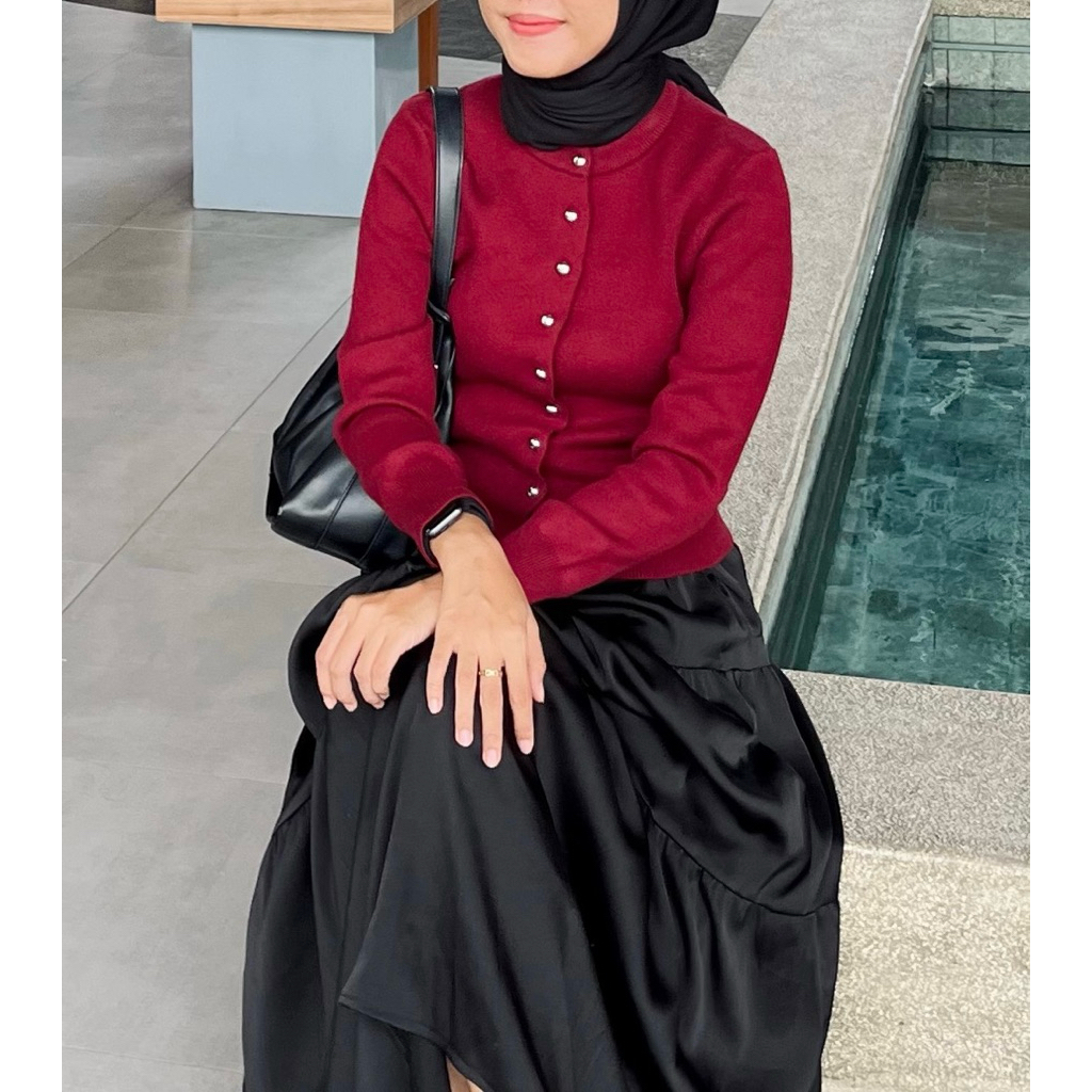 Madison Longsleeve Knit Cardigan Kara Kiri