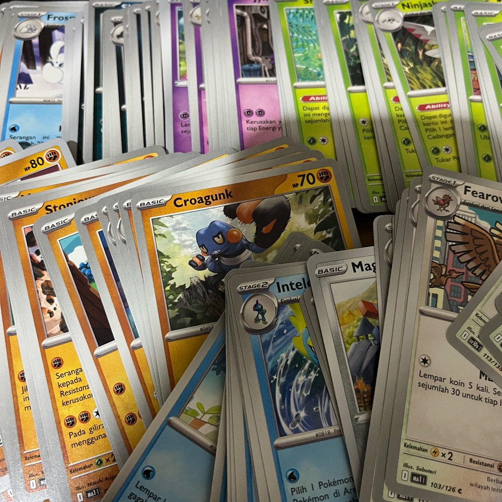 Kartu Bulk Pokemon | Evolusi Mega