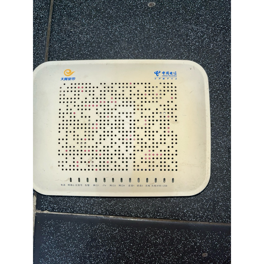 ZTE model “ZXHN F660”