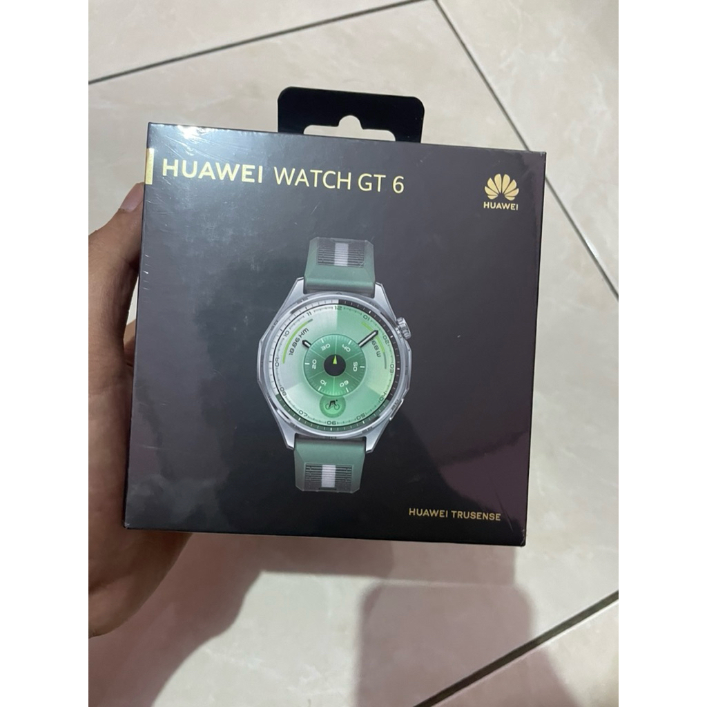 Smartwatch Huawei gt 6 green jam tangan pintar Huawei gt6 hijau