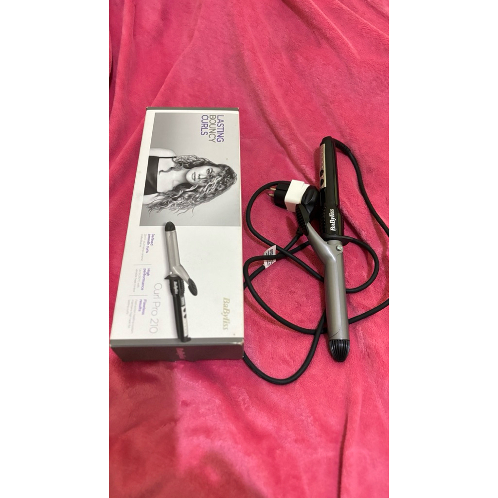 Preloved Babyliss catok curly original ,like new