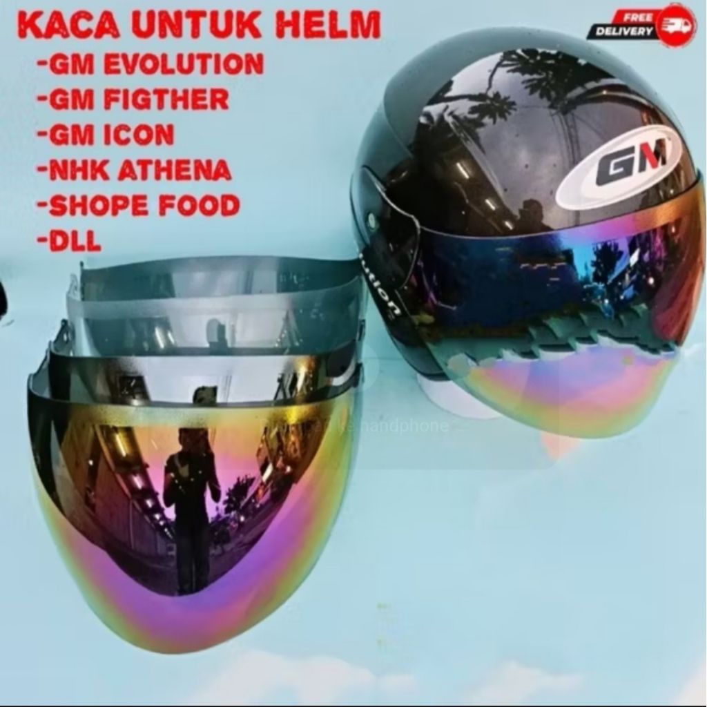 KACA HELM GM EVOLUTION GM FIGHTER GM ICON/KORAN PREMIUM ORI PNP (COD)
