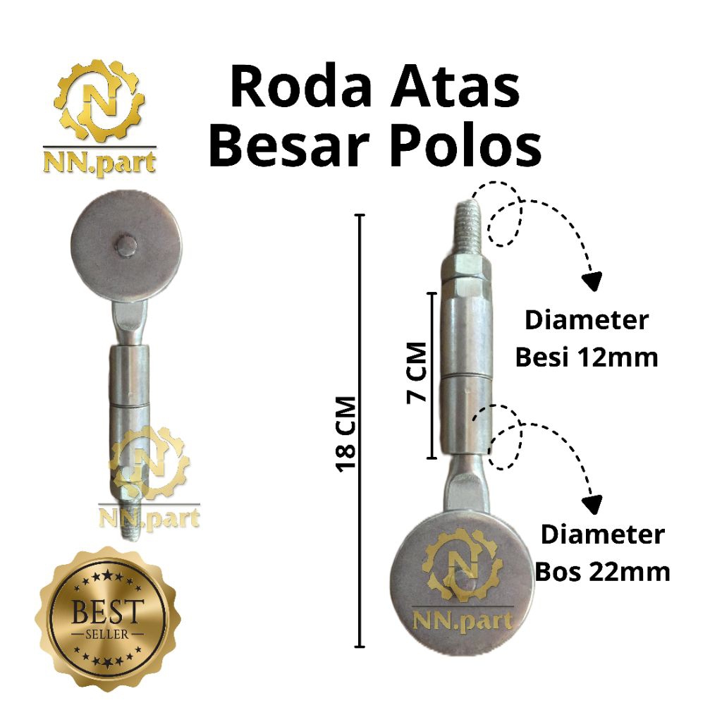 Roda Pintu Atas Henderson / Rinda Gantung Henderson